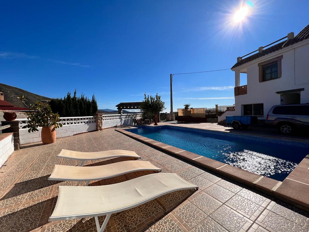 Spacious villa with views for sale in Molvízar