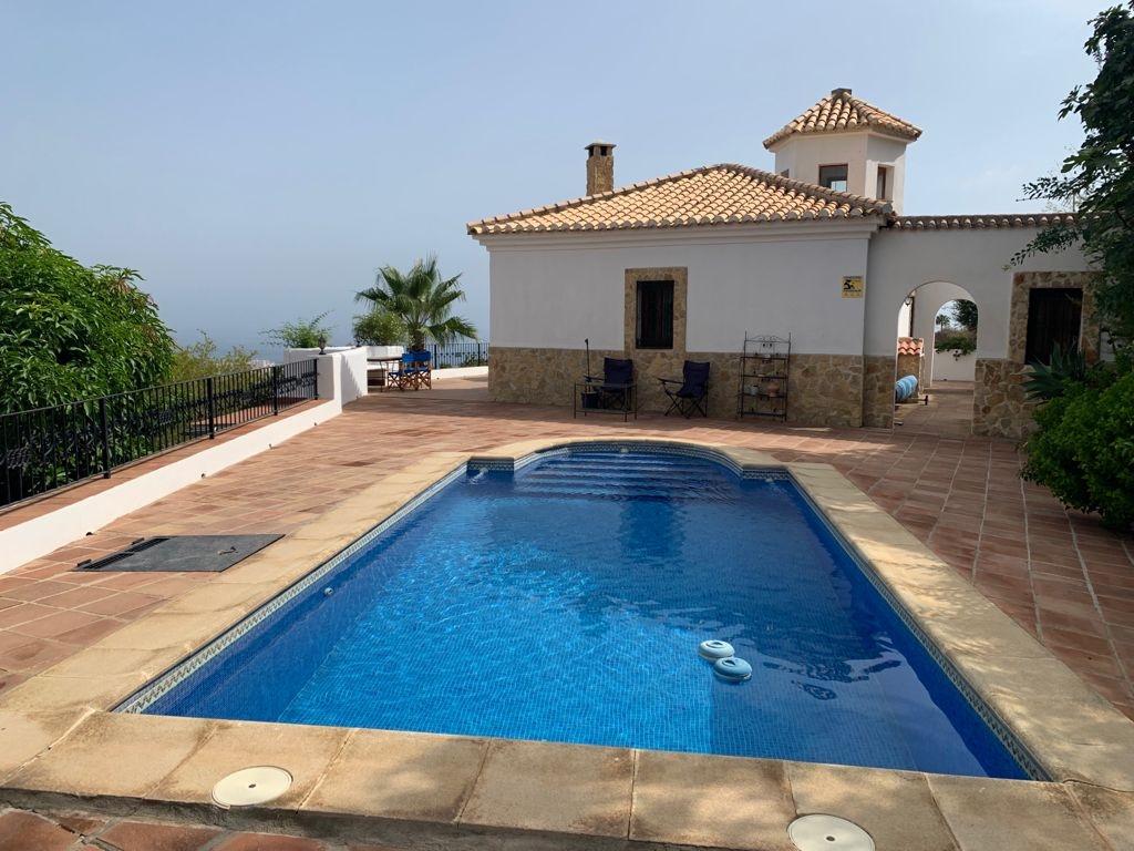 Cortijo de charme à Pago de Mijas avec une vue imprenable sur la mer