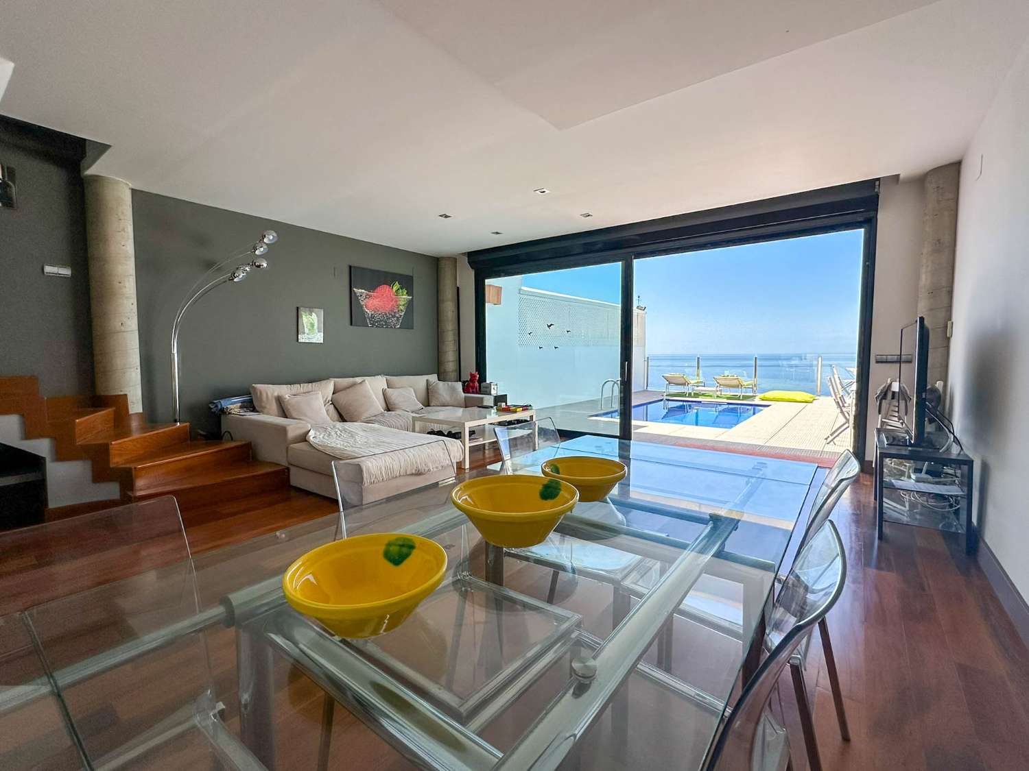 Espléndida casa con vistas al mar en venta