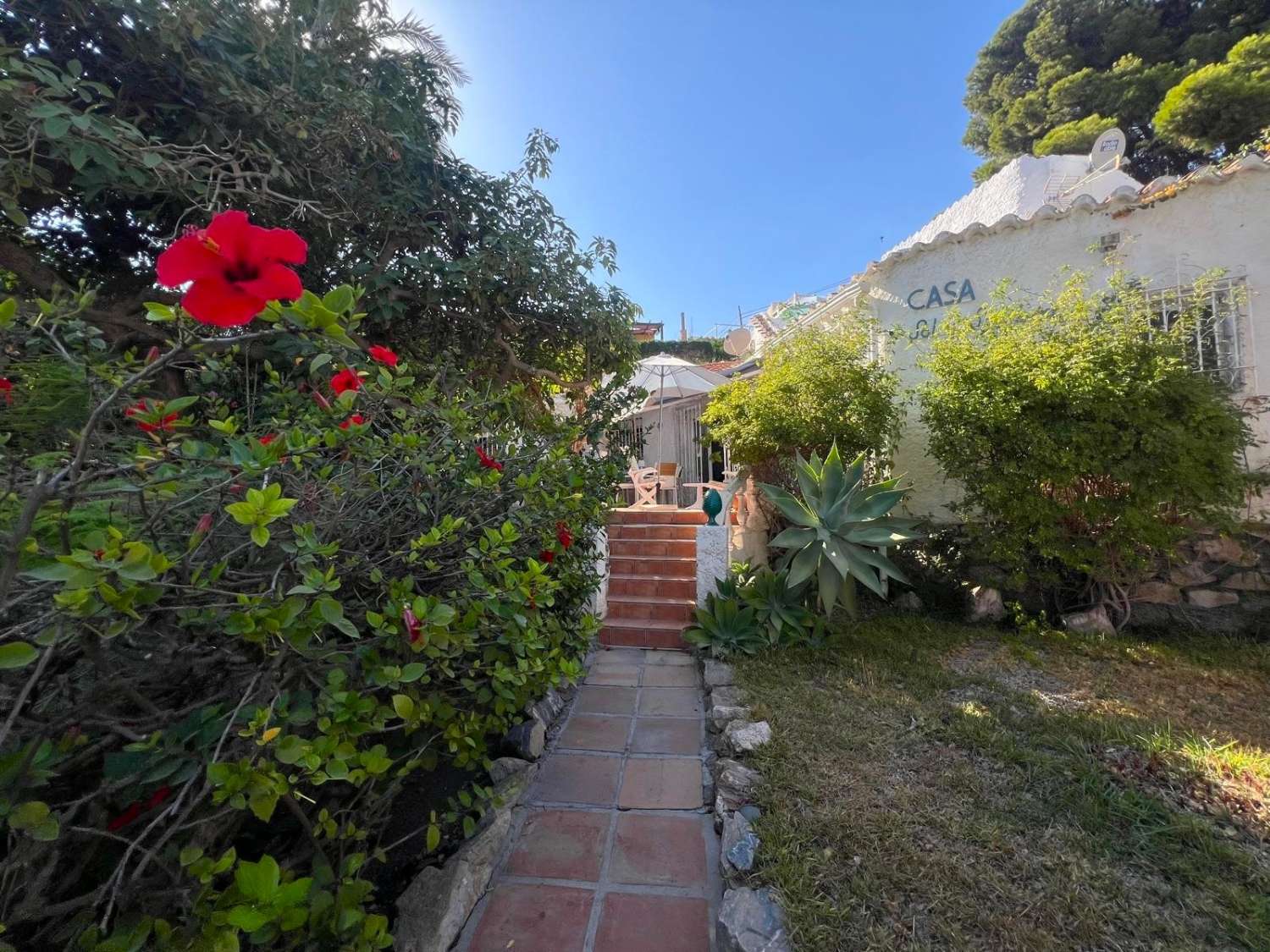 Casa con piscina en venta en El Pargo